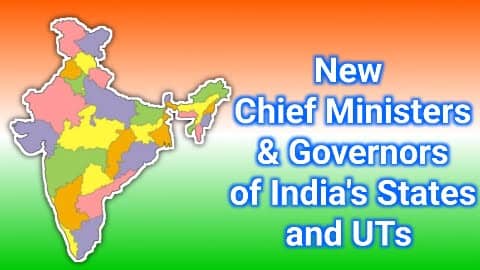List Of Current Chief Ministers and Governors